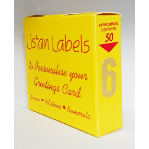 Gold Numeral 6