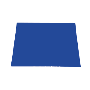 Polypropylene Sheet - Dark Blue 0.5mm (500 micron)