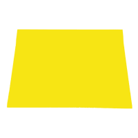 Polypropylene Sheet - Yellow 0.5mm (500 micron)