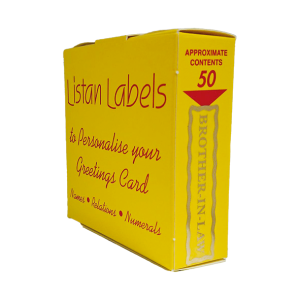 Brother-in-Law Gold Relation Labels