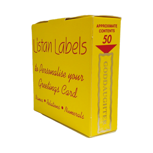 Goddaughter Gold Relation Labels