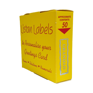 Grandad Silver Relation Labels