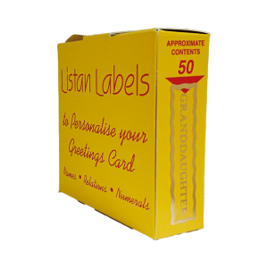 Granddaughter Gold Relation Labels