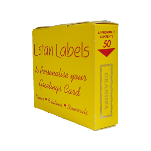 Grandpa Gold Relation Labels