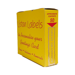 Great Grandson Gold Relation Labels