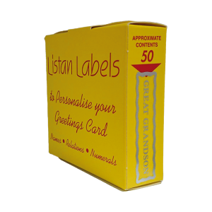 Great Grandson Silver Relation Labels