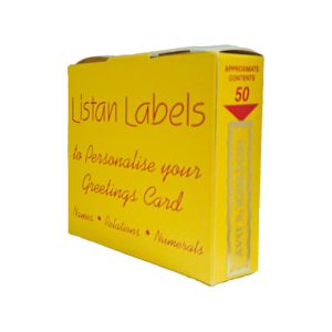 Mother's Day Gold Greeting Labels